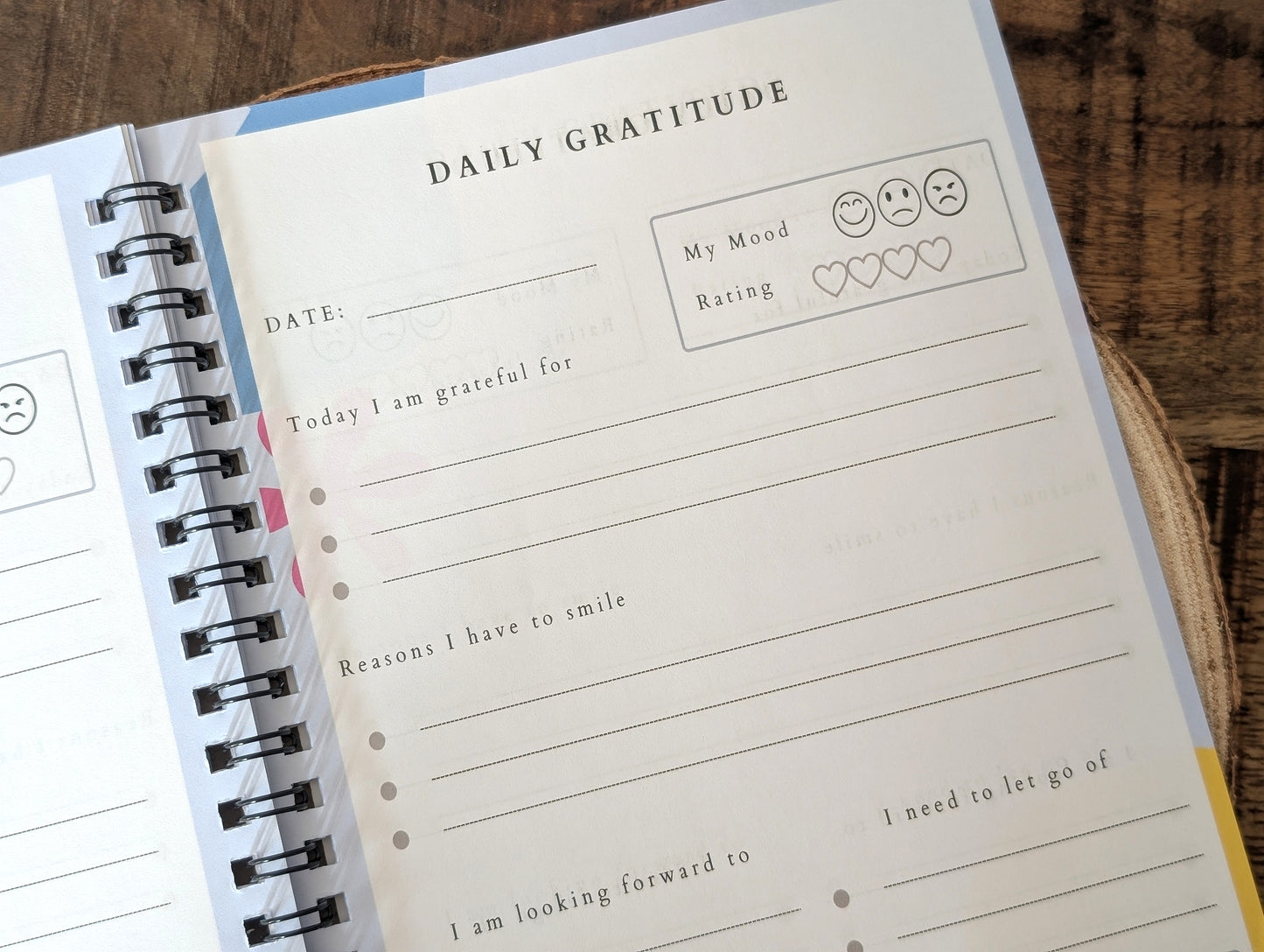 The Gratitude Ritual Set | Daily Journal, Reiki Selenite Bar & Affirmation Cards